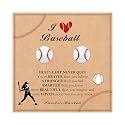 S925 Sports Earrings Stud for Teen Girls Women Baseball/Soccer/Volleyball/Basketball/Softball/Football Hypoallergenic Stud Earrings Game Day Jewelry Gift