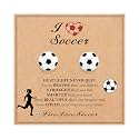 S925 Sports Earrings Stud for Teen Girls Women Baseball/Soccer/Volleyball/Basketball/Softball/Football Hypoallergenic Stud Earrings Game Day Jewelry Gift