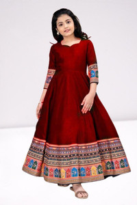 s9u girls maxifull length casual dress black 34 sleeve