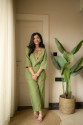 sa2 Women Ethnic Top Pant Set