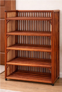 saad enterprises Handmade 5 shelves Bamboo Shoe
