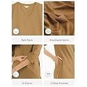 SAADAA Airy Linen Mid Thigh Length Kurta
