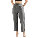 SAADAA Cotton Straight Pants for Women 