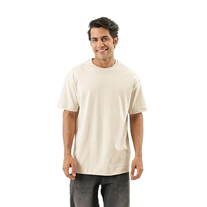 SAADAA Mens Oversized Cotton T-Shirt 210