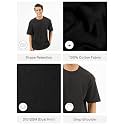 SAADAA Men39s Oversized Cotton T-Shirt 210