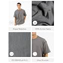SAADAA Men39s Oversized Cotton T-Shirt 210