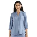 SAADAA Top for Women Viscose Pleated Tops