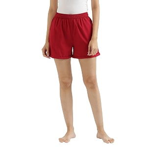 SAADAA Womens Shorts Pants Cotton Linen Fabric