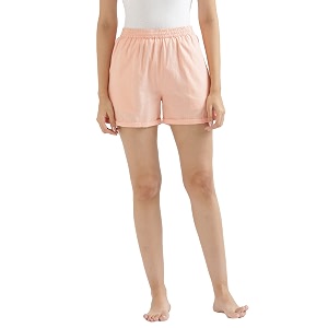 SAADAA Womens Shorts Pants Cotton Linen Fabric