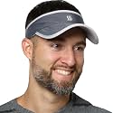Lightweight Visor for Men. Best for Running, Golf, Tennis & All Sports. Ultra Light & Adjustable.