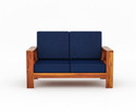 saamenia furnitures Solid Sheesham Wood 2 Seater