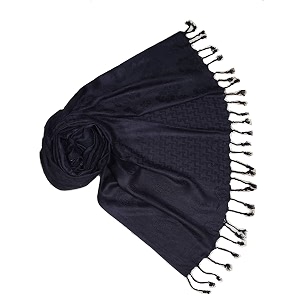saba women and girl39s fancy viscose self jaquard 3d design scarf stole