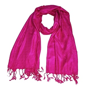 saba women and girl39s fancy viscose self jaquard 3d design scarf stole