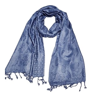 saba women and girl39s fancy viscose self jaquard 3d design scarf stole