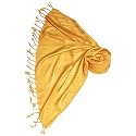 SABA Women And Girl's Fancy Viscose Self Jaquard 3D Design Scarf, Stole