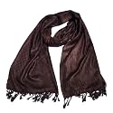 SABA Women And Girl's Fancy Viscose Self Jaquard 3D Design Scarf, Stole