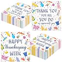 Sabary 100 Pcs Housekeeping Week Paper Napkin Decoration, We Appreciate You
