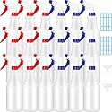 Sabary 18 Pack Spray Bottles in Bulk,16 oz Plastic Empty Clear