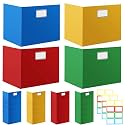 Sabary 24 Pack Desk Dividers for Students,Classic Solid,Colorful