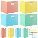Sabary 24 Pack Desk Dividers for Students,Vibrant,Multicolor