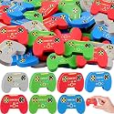 Sabary 48 Pcs Video Game Erasers Fun Controller Erasers, 3D Soft, 2.17 Inch