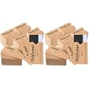 Sabary 500 Pcs Key Card Envelopes 2.36x3.54" Hotel Welcome Packets,Kraft (Pack of 2)