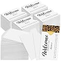 Sabary 500 Pcs Key Card Envelopes 2.36x3.54" Hotel Welcome Packets,White