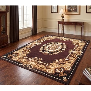 SABIRA Carpet Modern Floral Area Rug Large