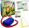 SABIRAT Jump Rocket Launcher with 3 Foam Rockets Fun Game for Kids (Multicolor) (Multicolor)