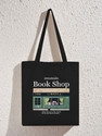 THE SACK CO Black Tote Exclusive Tote Bag