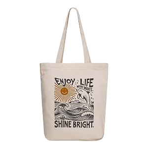 the sack co tote bags for women girls canvas cute tote bags fashion bag for college office