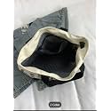THE SACK CO. Tote Bags For Women Girls Canvas Cute Tote Bags Fashion Bag for College Office
