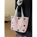 THE SACK CO. Tote Bags For Women Girls Canvas Cute Tote Bags Fashion Bag for College Office