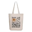 THE SACK CO. Tote Bags For Women Girls Canvas Cute Tote Bags Fashion Bag for College Office