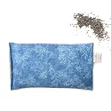 SacksyThyme Microwave Heating Pad for Back, Neck, Menstrual Cramps, Shoulders, Leg Pain Relief - Hot Moist Microwavable Therapy Pack - Flaxseed Hot &amp; Cold Pad Made in USA (Size: 12 x 7) Lavender