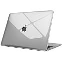 Saco Case Compatible with MacBook Air 15 inch Case 2024 Release M3 A3114 with Liquid Retina Display &amp; Touch ID, Protective Plastic Hard Shell Case Cover - Crystal Grey