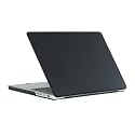 Saco for MacBook Air 13 inch Case M5 2026 M4 2025 M3 M2 2024-2022 A3449 A3240 A3113 A2681 Hard Shell | MacBook Air 13.6 inch Case, Crystal Black