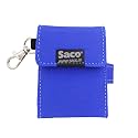 Saco Portable 500GB - USB 3.1 External SSD Plug And Play Case Pouch For Samsung T5 (Blue)