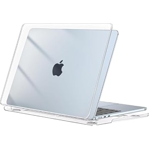 saco for macbook air 13 inch case m5 2026 m4 2025 m3 m2 2024-2022 a3449 a3240 a3113 a2681 hard shell  macbook air 136 inch case crystal black