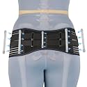 Sacroiliac Hip Belt, Sacroiliac SI Joint - Lower Back Support Brace for Women and Men,Trochanter Belt, Non-Slip, Adjustable & Breathable Pain Relief Brace， Sciatica Pain Relief Devices