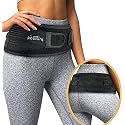 Vriksasana Posture Sacroiliac Hip Belt for Women and Men That Alleviates Sciatic, Pelvic, Lower Back, Leg and Sacral Nerve Pain Caused by Si Joint Dysfunction| Trochanter Brace EXTRA SMALL (Petite, Black)