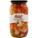 Sadaf Giardiniera Mild - Pickled vegetables in jar - Giardiniera Mix - Marinated Vegetables - Pickled Vegetable Relish - 32 oz