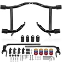 Saddlebag Guards Crash Bars Tip-Over Bar Rails Rear Saddlebag Support Bracket Protection Kit for Harley Touring Road King Street/Road/Electra Glide Ultra Classic Ultra Limited 2014-Later