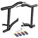 Saddlebag Guards Rear Saddlebag Support Bracket Kit Tip Over Protection Crash Bar Fit for Harley Touring Street Glide Road Glide Road King Electra Glide CVO Ultra Limited 2009-2026