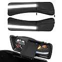 Saddlebag Lid Organizers 2 Pack for Harley Touring 1993-2022