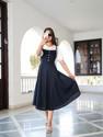 sadhnazon Women Dark Blue Dungaree