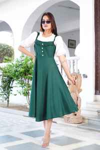 sadhnazon women maroon dungaree