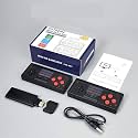 Sadhwanis 4K Plug And Play Wireless Hd 1080P Tv Video Game For Kids (8 Bit Retro Built-In Games) For Up To 2 Players Hdmi Game Stick Dongle, Black