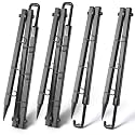 Sadnyy 4 Pcs Bow Hanger for Tree Stand 23 & 34 Inch with Hooks