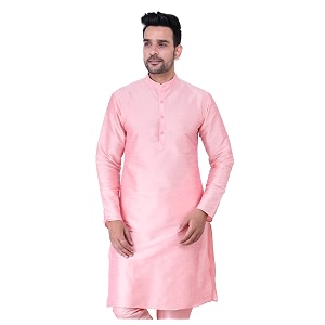 Sadree Mens Silk Blend Knee Length Full